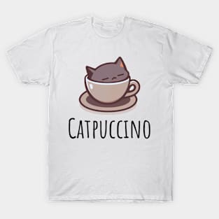 Sleepy Catpucino T-Shirt